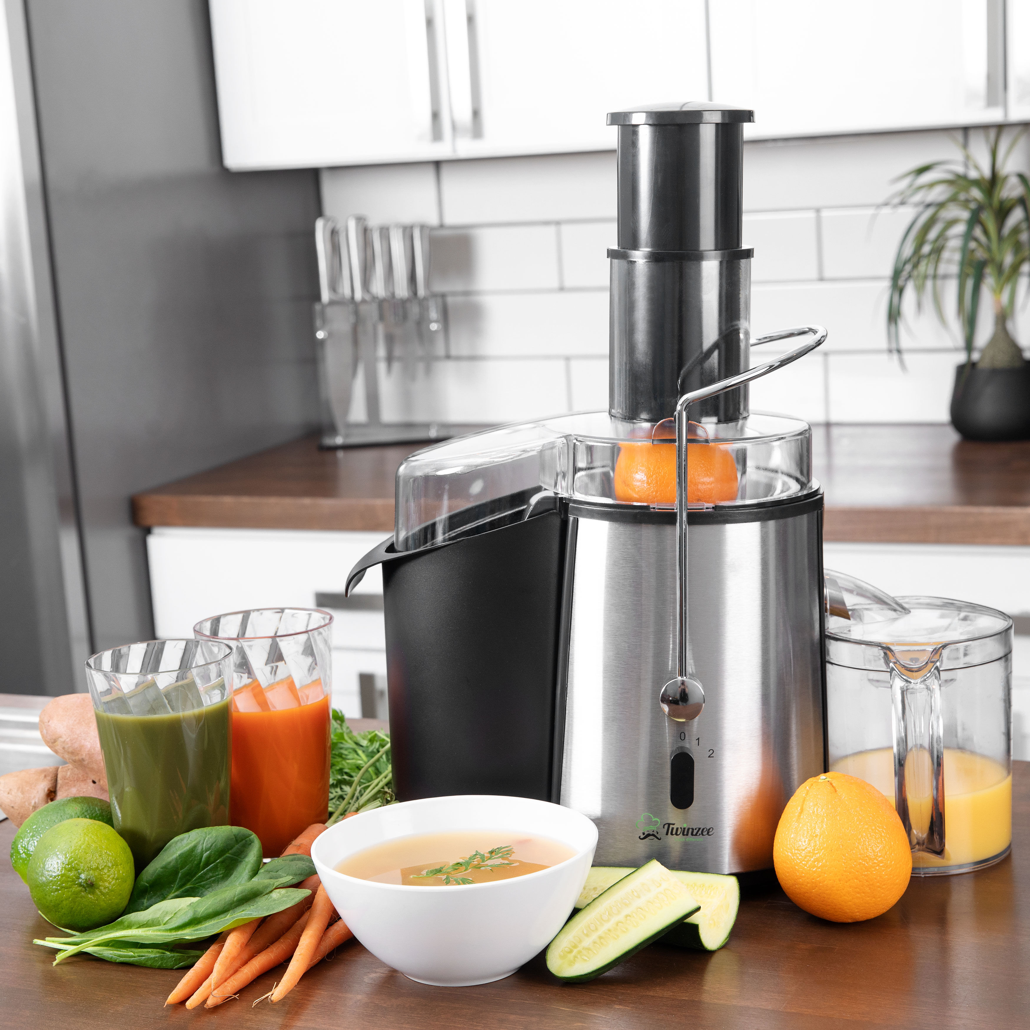Extracteur De Jus à Vapeur VIVOHOME 10L - Acier Inoxydable 3 Niveaux, Compatible Induction - Pour Fruits, Légumes, Conserves